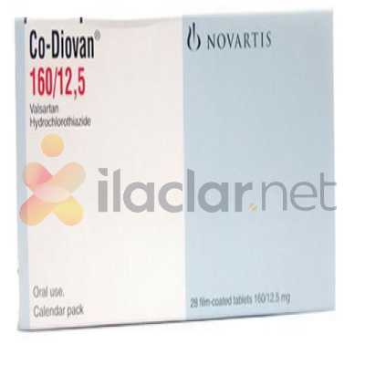 CO-DIOVAN 160/12,5 MG 28 FILM TABLET