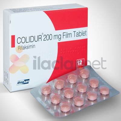 COLIDUR 200 MG 12 FILM TABLET