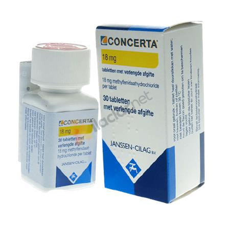 CONCERTA 18 mg 30 kont. salım tableti