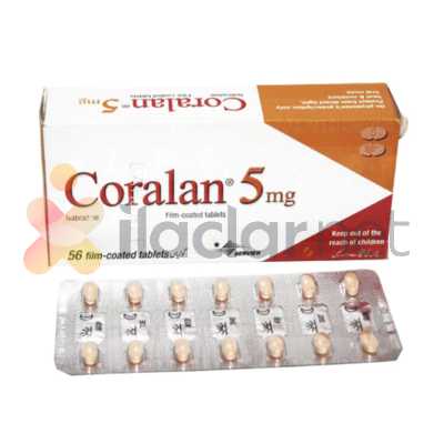CORALAN 5 MG 56 FILM TABLET
