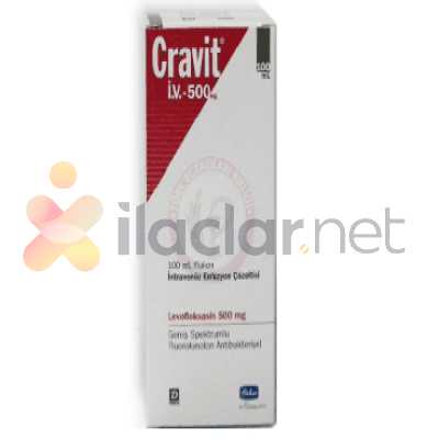 CRAVIT 500 MG 100 ML FLAKON