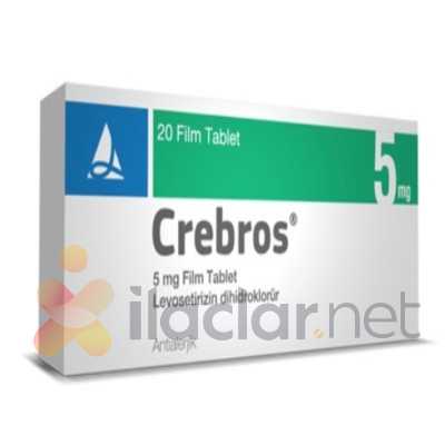 CREBROS 5 MG 20 FILM KAPLI TABLET