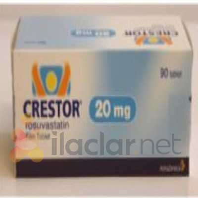 CRESTOR 20 MG 90 FILM TABLET