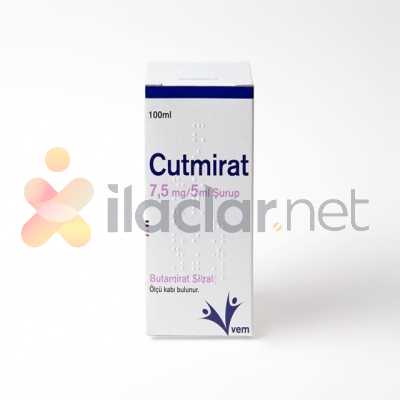 CUTMIRAT 7,5 MG/5 ML SURUP