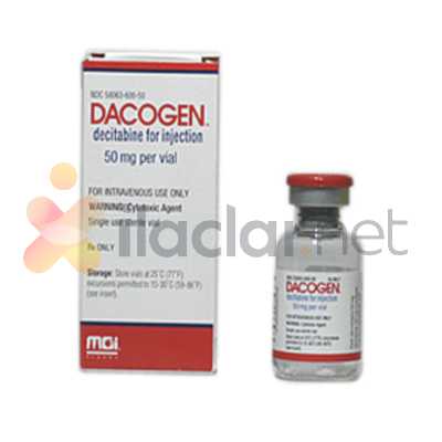 DACOGEN 50 MG IV KONSANTRE TOZ