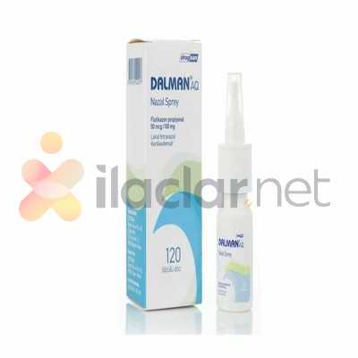 DALMAN AQ 50 MCG/100 MG NAZAL SPREY, SUSPANSIYON