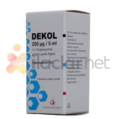 DEKOL 250 MCG/5 ML IV ENJEKSIYONLUK COZELTI ICEREN FLAKON