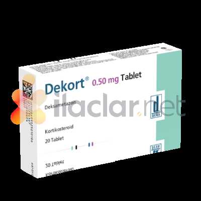 DEKORT 0,5 MG 20 TABLET