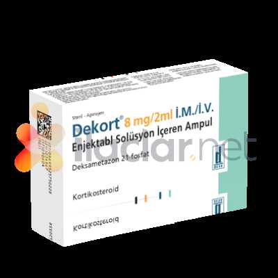 DEKORT 8 MG/2 ML IM/IV ENJEKSIYONLUK COZELTI 1 AMPUL