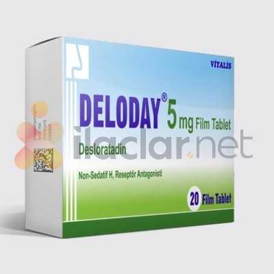 DELODAY 5 MG 30 FILM TABLET