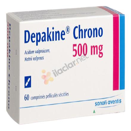 DEPAKIN 500 mg 40 enterik kaplı tablet
