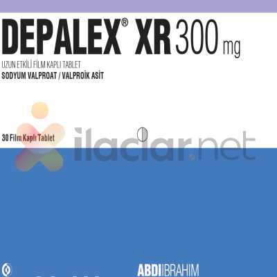 DEPALEX XR 300 MG UZUN ETKILI 30 FILM TABLET
