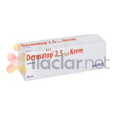 DERMATOP 2,5 MG 30 GR MERHEM