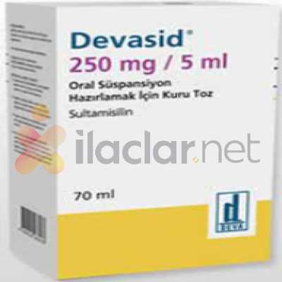 DEVASID 250MG/5ML 70 ML ORAL SUSPANSIYON