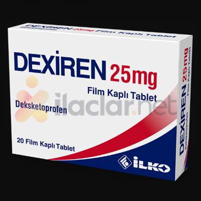 DEXIREN 25 MG 20 FILM KAPLI TABLET