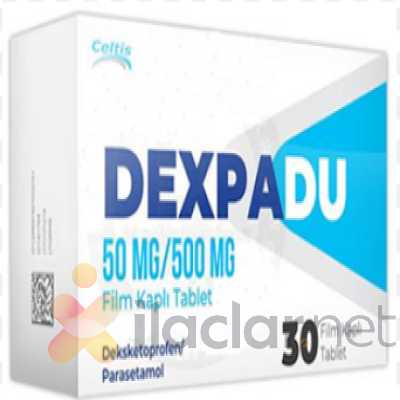 DEXPADU 50 MG /500 MG 30 FILM KAPLI TABLET