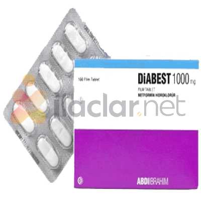 DIABEST 850 MG 100 TABLET