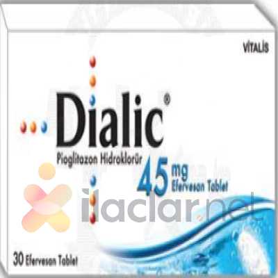 DIALIC 45 MG 30 EFERVESAN TABLET