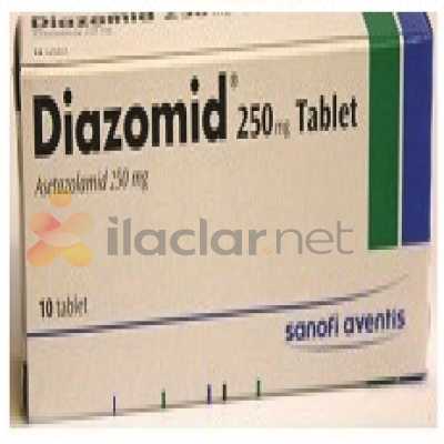 DIAZOMID 250 MG 10 TABLET