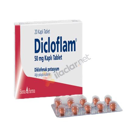 DICLOFLAM 50 mg 20 draje