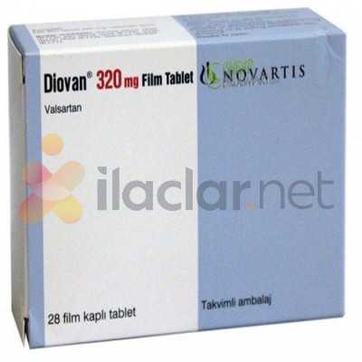 DIOVAN 320 MG 28 FILM KAPLI TABLET
