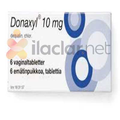 DONAXYL 10 MG 6 VAJINAL TABLET