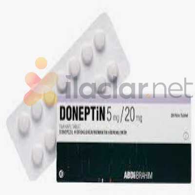 DONEPTIN 5 MG/20 MG 28 FILM KAPLI TABLET