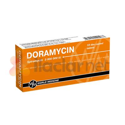 DORAMYCIN 3000000 IU 10 FILM KAPLI TABLET