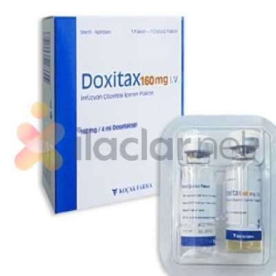 DOXITAX 160 MG STERIL APIROJEN IV INF. COZ. ICEREN FLAKON