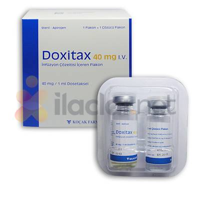 DOXITAX 40 MG STERIL APIROJEN IV INF. COZ. ICEREN FLAKON