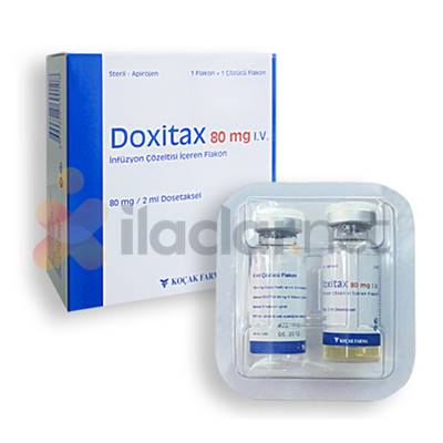 DOXITAX 80 MG STERIL APIROJEN IV INF. COZ. ICEREN FLAKON