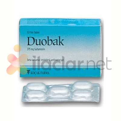 DUOBAK 375 MG 10 FILM TABLET