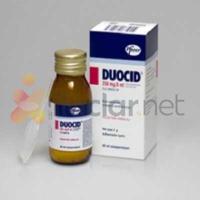 DUOCID 250 MG/ 5 ML ORAL SÜSPANSİYON İÇİN KURU TOZ (100 ML)