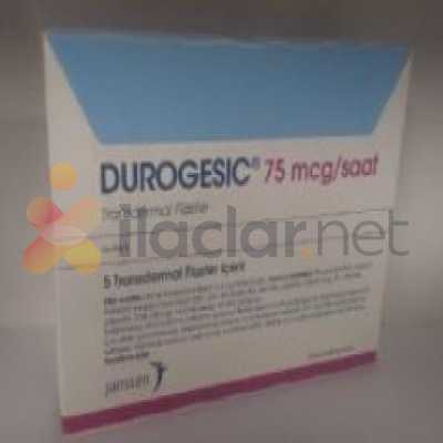 DUROGESIC 75 MCG/SAAT 5 TRANSDERMAL FLASTER