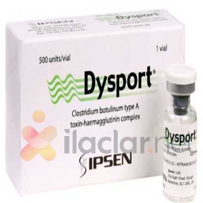 DYSPORT 500 U ENJEKSIYONLUK COZELTI ICIN TOZ ICEREN FLAKON