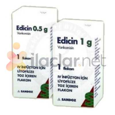 EDICIN 500 MG IV ENJEKSIYON ICIN LIYOFILIZE TOZ ICEREN 10 FLAKON