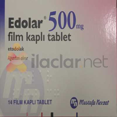EDOLAR 500 MG 14 TABLET