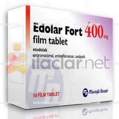 EDOLAR FORT 400 MG 10 TABLET