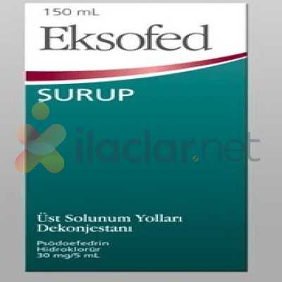 EKSOFED 5 ML 30 MG 150 ML SURUP