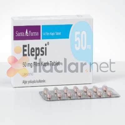 ELEPSI 50 MG FILM KAPLI TABLET (14 FILM KAPLI TABLET)