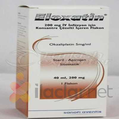ELOXATIN 200 MG (5 MG/ML) IV INFUZYON ICIN KONSANTRE COZELTI ICEREN FLAKON
