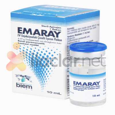 EMARAY IV ENJEKSIYONLUK COZELTI ICEREN FLAKON 10 ML