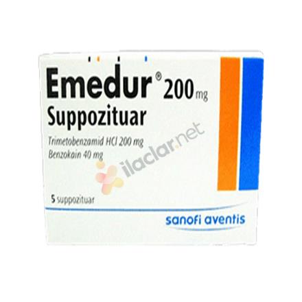 EMEDUR 200 mg 5 supozituar {Sanofi}