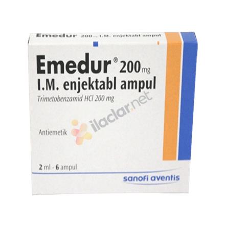 EMEDUR IM 200mg/2ml 6 enjektabl ampül