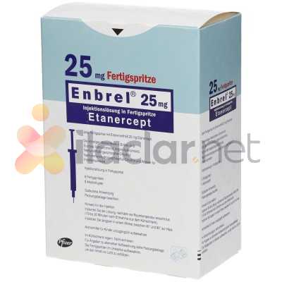 ENBREL 25 MG SC ENJEKSIYONLUK ENJEKTOR