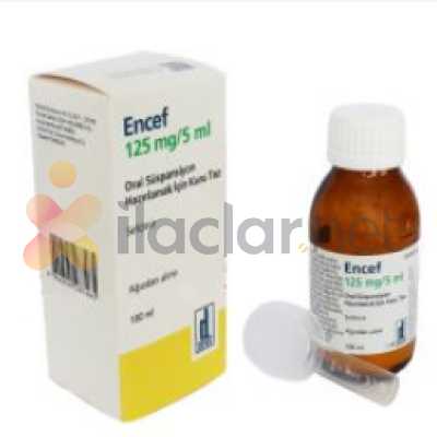 ENCEF 125 MG/5ML ORAL SUSPANSIYON HAZIRLAMAK ICIN KURU TOZ (100 ML)