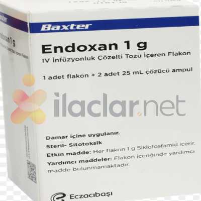 ENDOXAN 1G IV INFUZYONLUK COZELTI TOZU ICEREN FLAKON