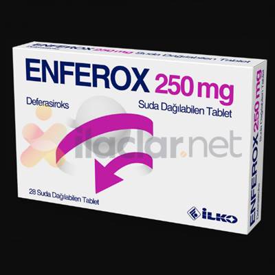 ENFEROX 250 MG SUDA DAGILABILEN TABLET (28 TABLET)