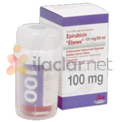 EPIRUBICIN EBEWE 100 MG/50 ML IV INF. ICIN FLAKON