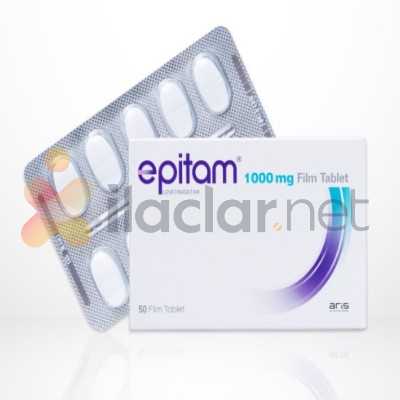 EPITAM 1000 MG 100 FILM TABLET